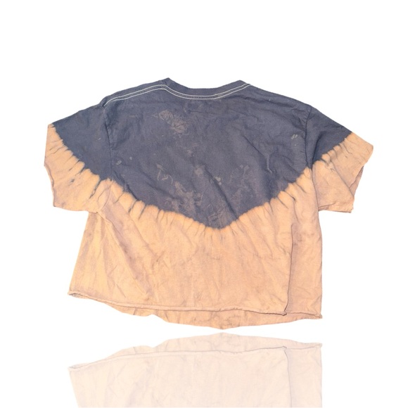 KISS Multicolored “Destroyer” Tie Dyed Cropped Top: Medium: KISS Army - Picture 2 of 3